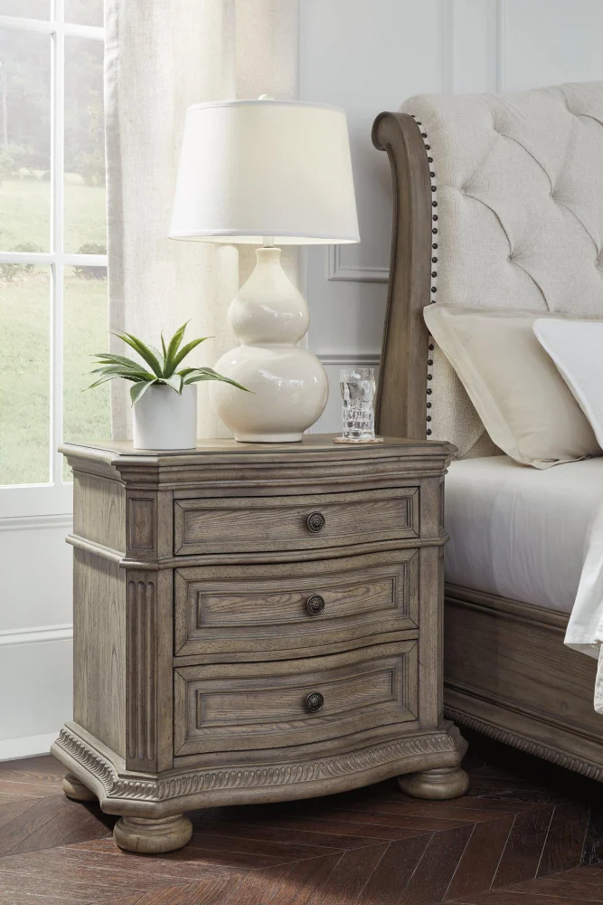 Ardenfield Nightstand - Bedside Table with Drawer for Bedroom Storage