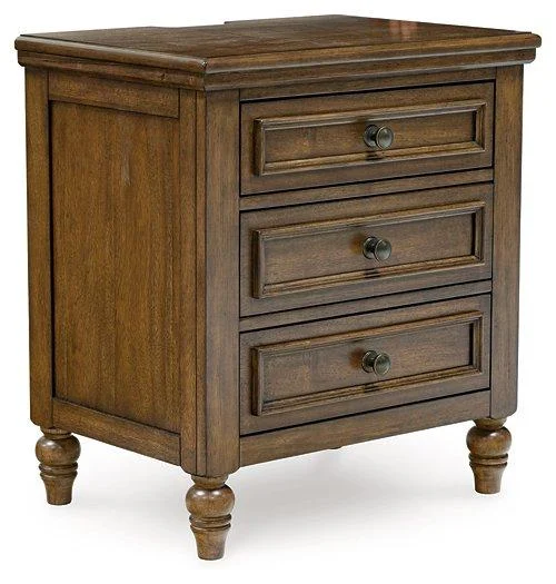 Sturlayne Nightstand - Modern Bedside Table with Storage