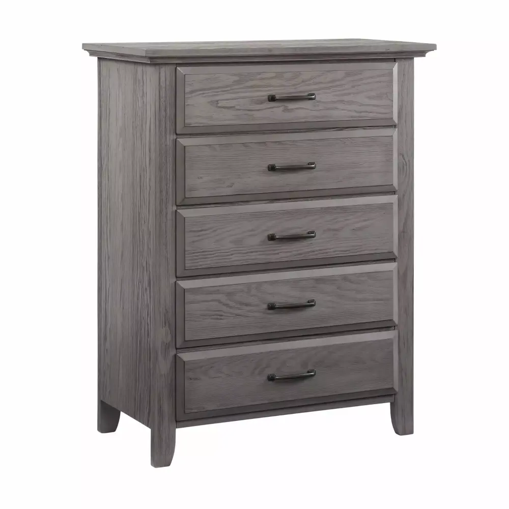 Soho Baby Sheridan 5-Drawer Dresser Graphite Gray Nursery Furniture