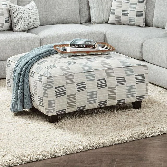 PELHAM Ottoman Footrest Matching Accent Chair Living Room Decor