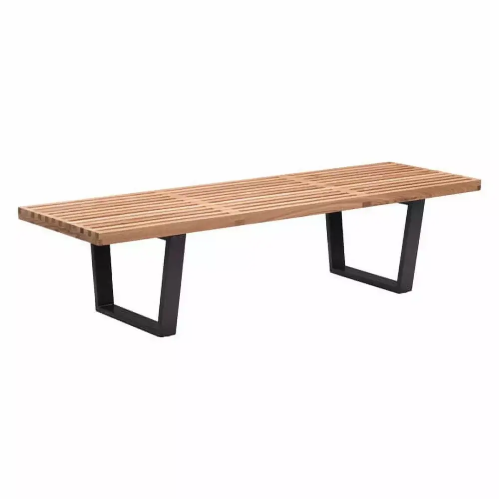 Double Bench Natural Fir Wood