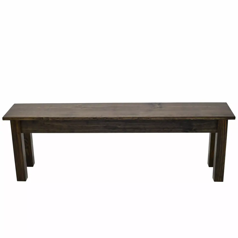 YUKON BENCH-24 - Sturdy Wooden Bench for Outdoor or Indoor Use