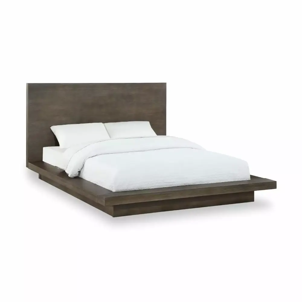 Modus Melbourne 4-Piece Full Panel Bedroom Set in Dark Pine