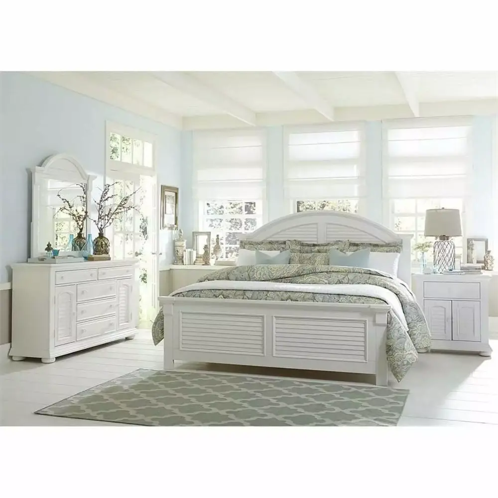 Liberty Furniture Summer Houtilize I 4 Piece Queen Panel Bedroom Set