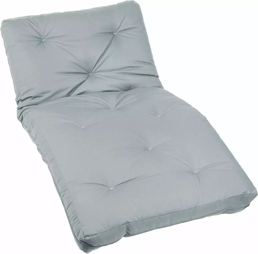 DALEI Twin FUTON Mattress 10-inch Poly Solid Indoor Cinnamon