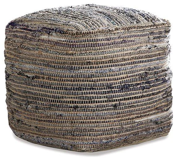Absalom Pouf - Stylish Footstool and Extra Seating Ottoman