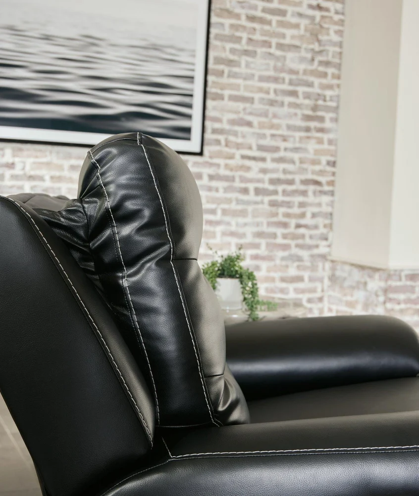 Warlin Power Reclining Sofa with LED Lighting and USB Charging