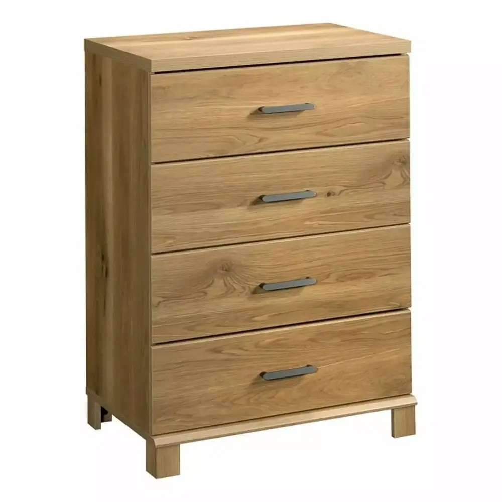 Sauder Rosedale Ranch 4-Drawer Engineered Wood Chest Timber Oak Finish
