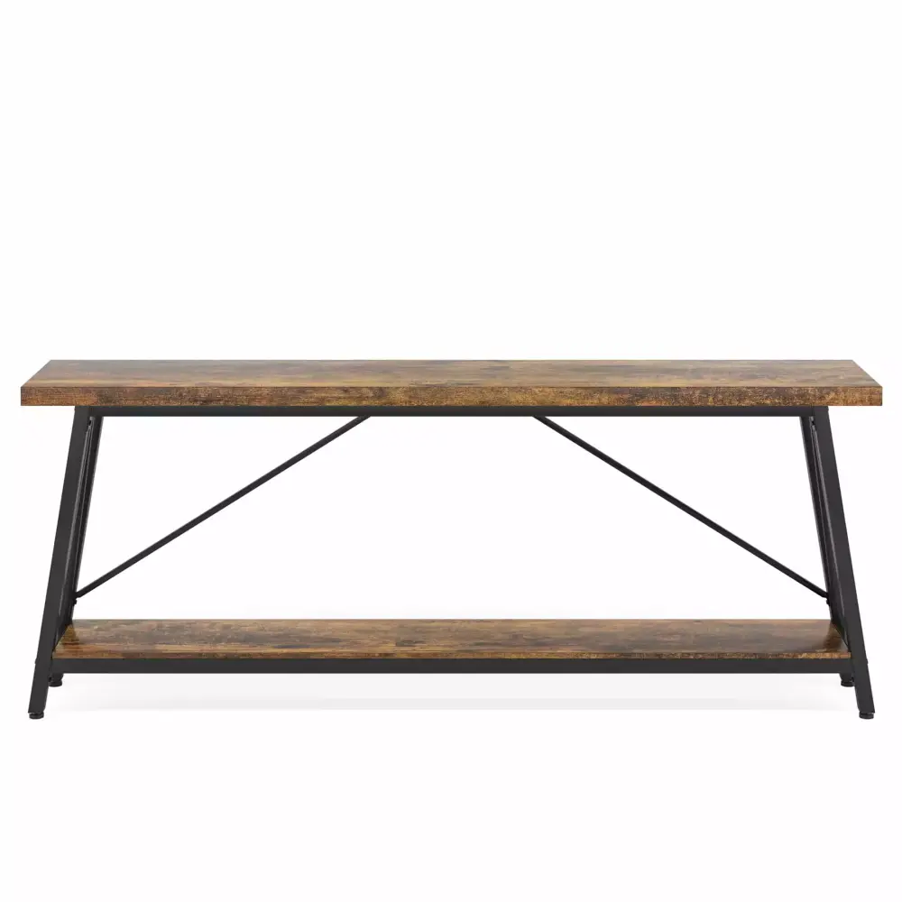 Canddidliike Extra Long Console Tables - Rural Style for Book Stacking and Photo Display