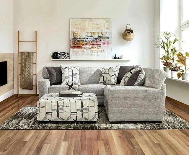 WALTON Sectional Comfortable L-Shaped Sofa with Premium Fabric