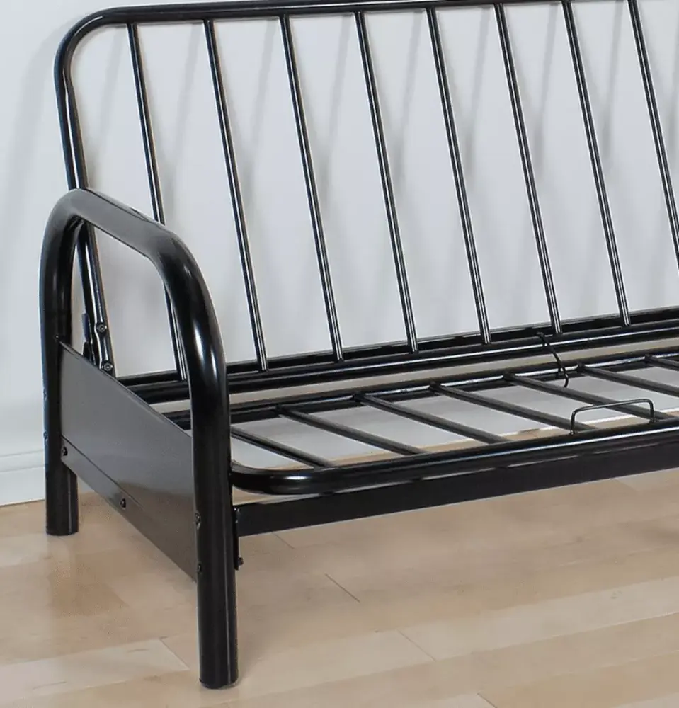 Adjustable Sofa Frame Black Metal Frame for Futons and Sofa Beds