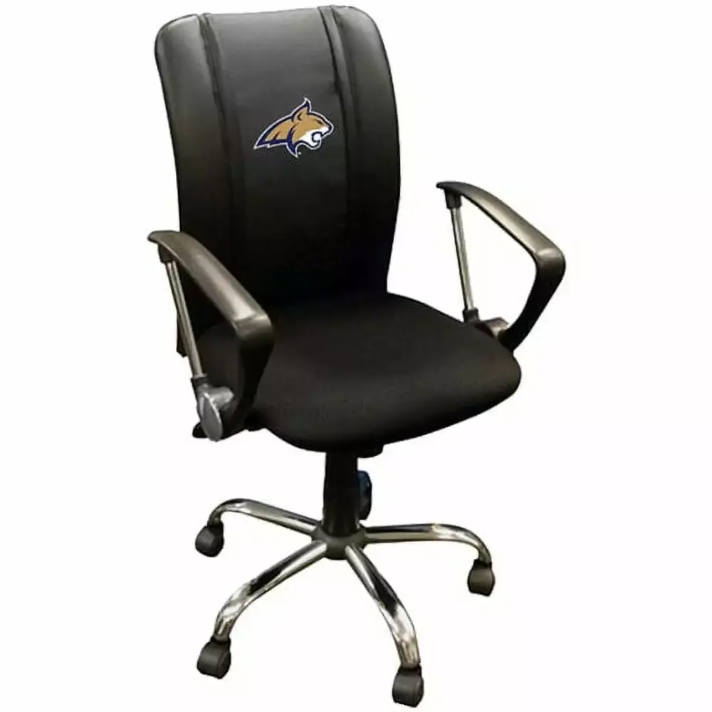 DreamSeat Montana State Bobcats Curve Office Chair with College Team Logo and Comfortable Design