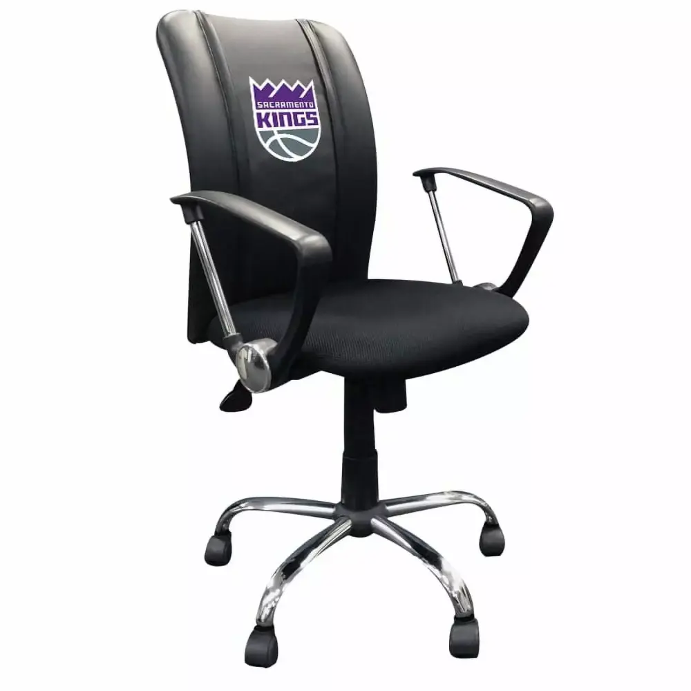 DreamSeat Sacramento Kings Curve Office Chair - NBA Team Logo Desk Chair