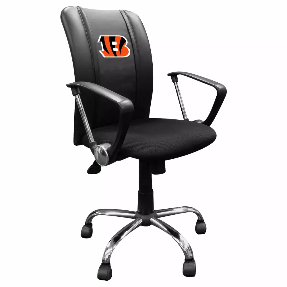 Cincinnati Bengals Curve Task Chair for Team Fans
