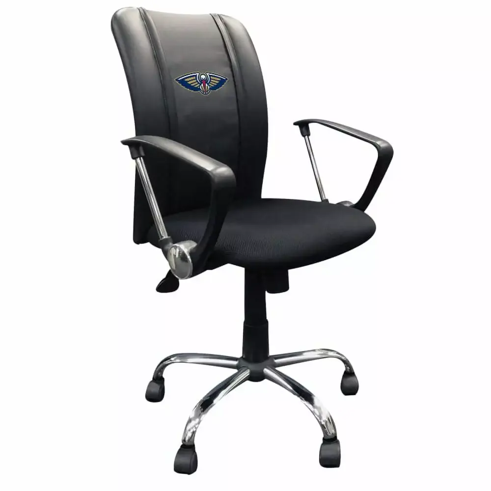 DreamSeat New Orleans Pelicans Curve Office Chair NBA Team Themed