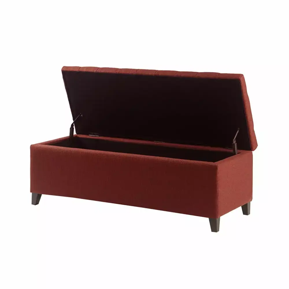 Tufted Top Soft Close Storage Bench