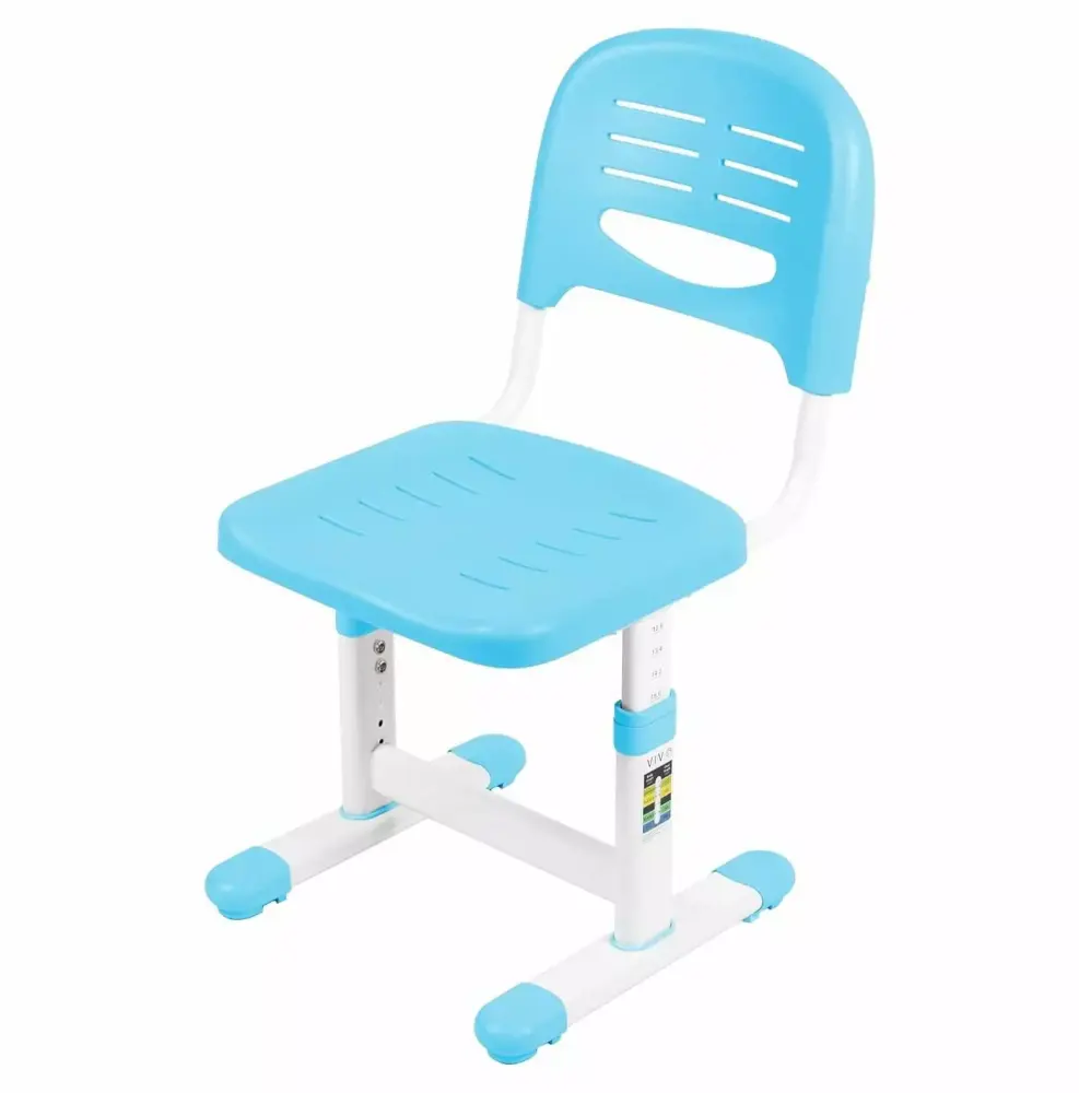 BULYAXIA Height Adjustable Kids Desk Chair Universal Children's Ergonomic Seat Blue