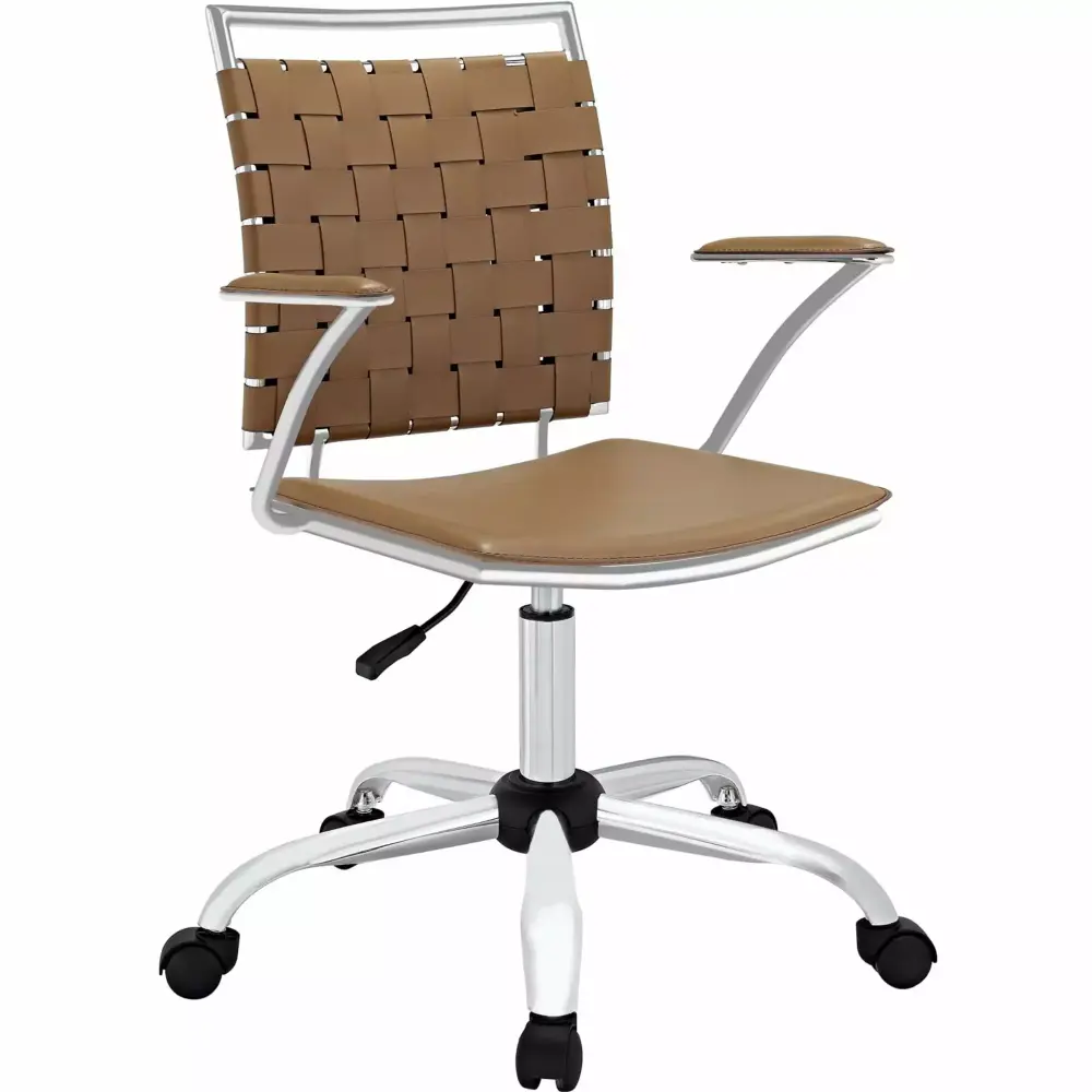 Ergode Fuse Office Chair - Tan Ergonomic Desk Chair with Comfortable Design for Home or Office Use