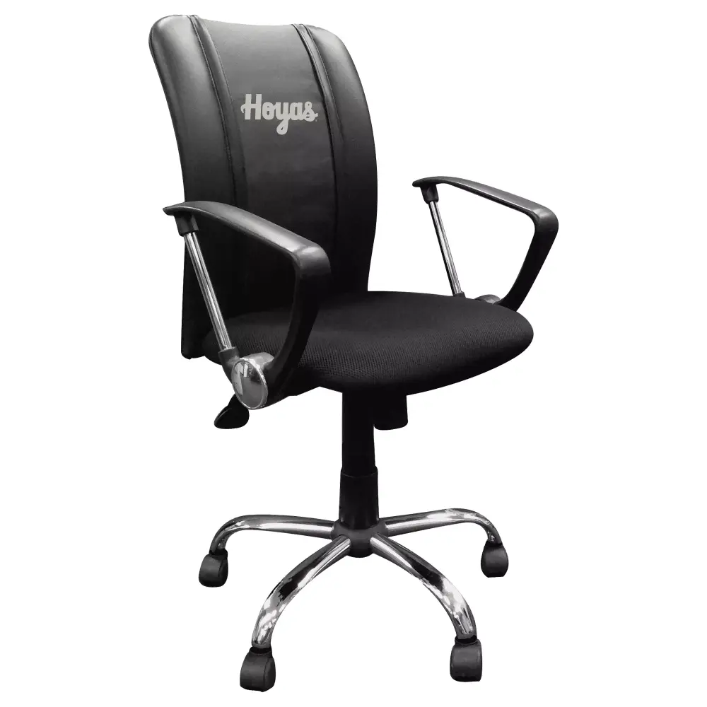 Georgetown Hoyas Alternate Curve Task Chair with Zipper System