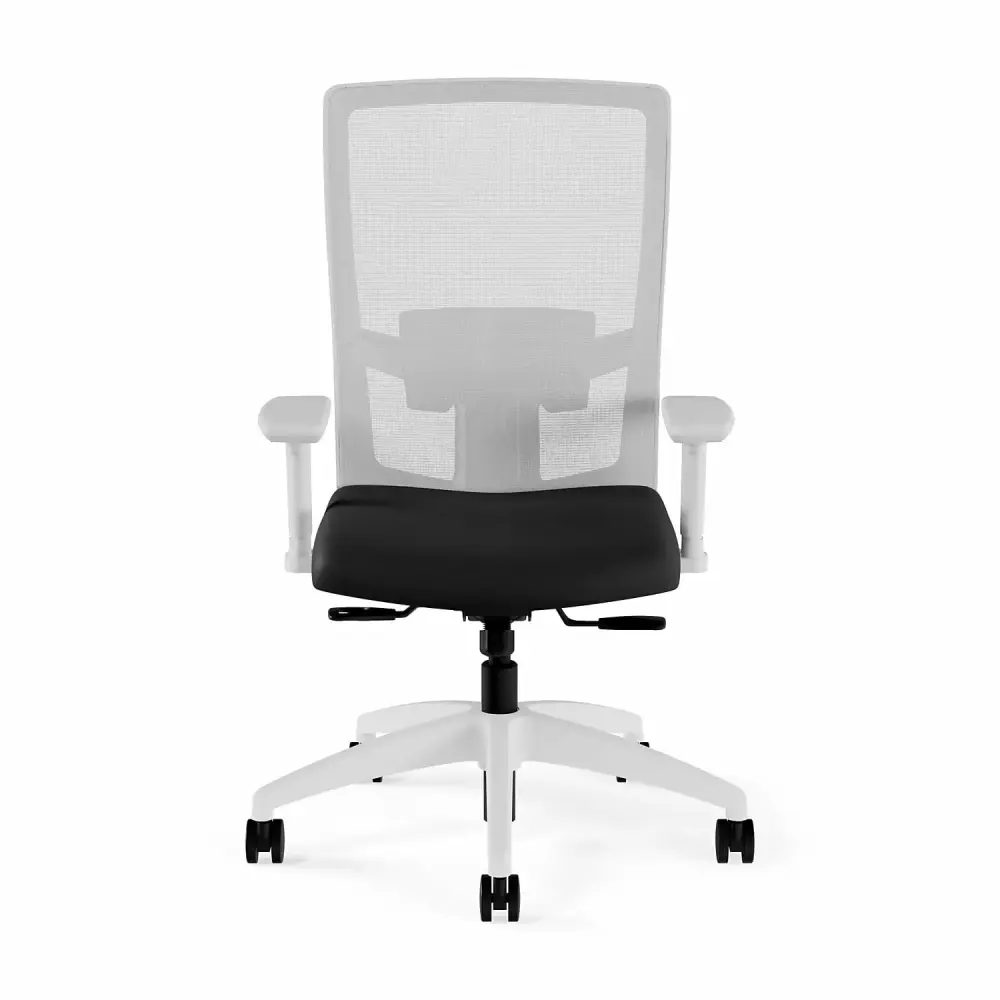 HITOUCH BUSINESS SERVICES Task Chair Black Adjustable Lumbar 2D Arms Synchro-Tilt