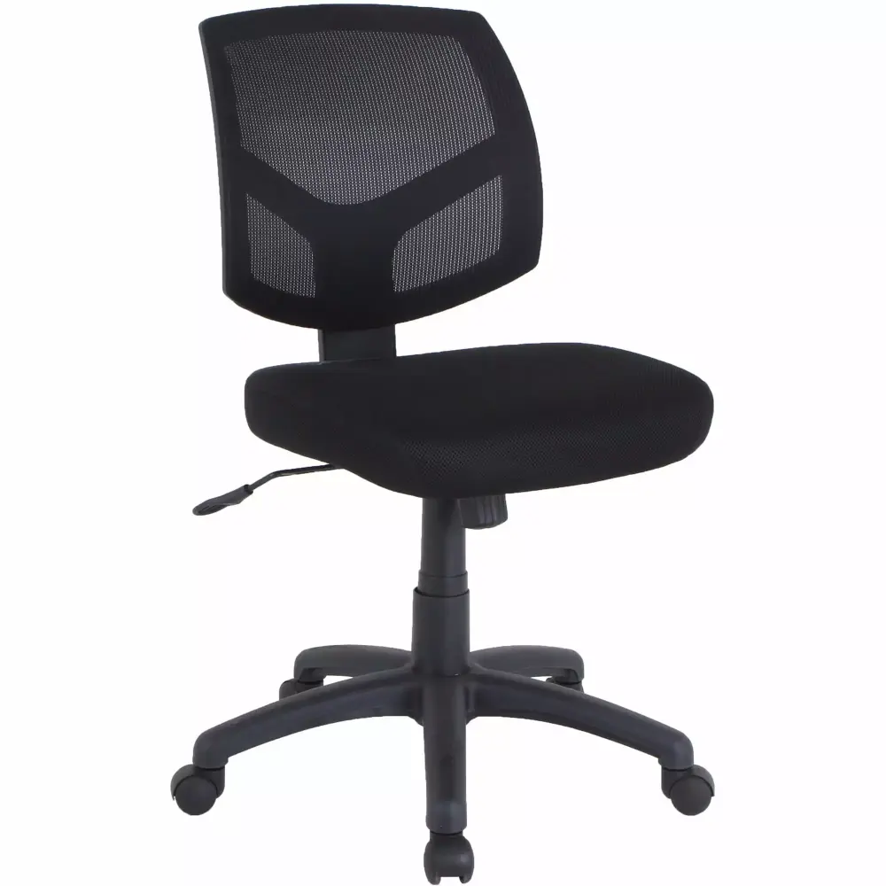Lorell Mesh Back Task Chair Black