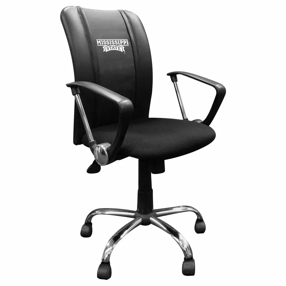 Mississippi State Alternate Curve Task Chair with Zipper System - NCAA Office Chair
