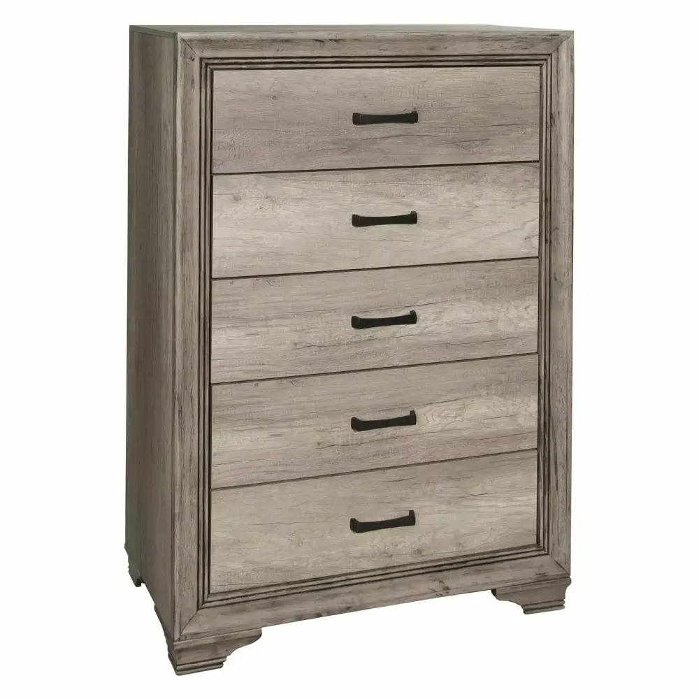 Liberty Furniture Industries Sun Valley 5 Drawer Chest Classic Bedroom Storage