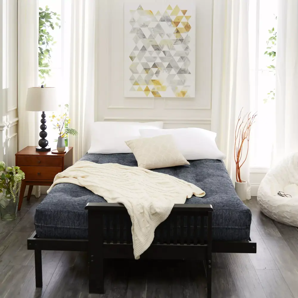 Sorra Home 10 inch Reversible Tufted Futon Mattress Full Size