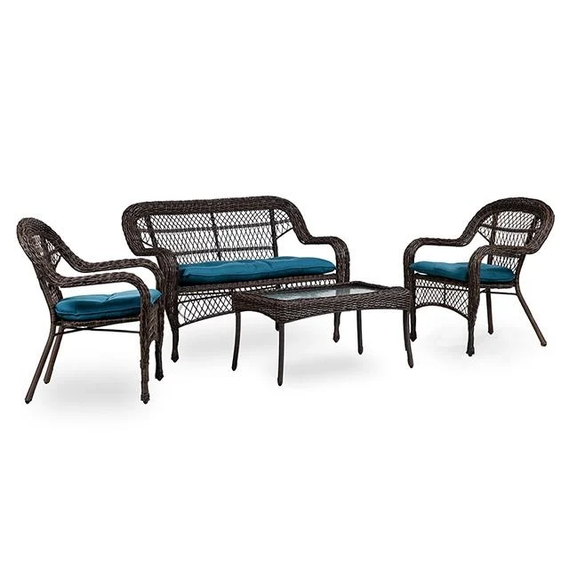 Oliveri Wicker Stacking Chair Set of 2 Outdoor Indoor Use