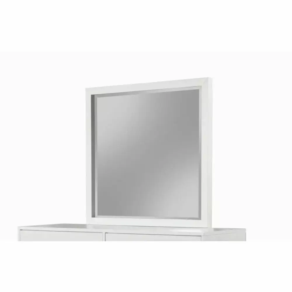 Home Furniture Madelyn Dresser Mirror White