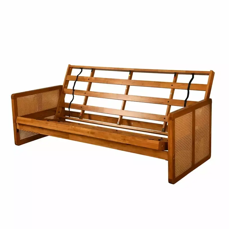 Westport Full-size Wood Futon Frame in Honey Finish