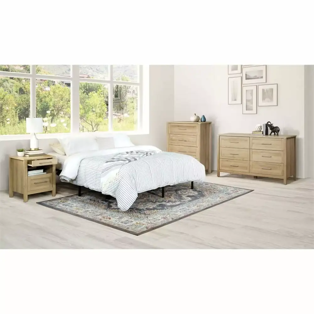 Stonebrook 3-Piece Bedroom Set in Canyon Oak Finish