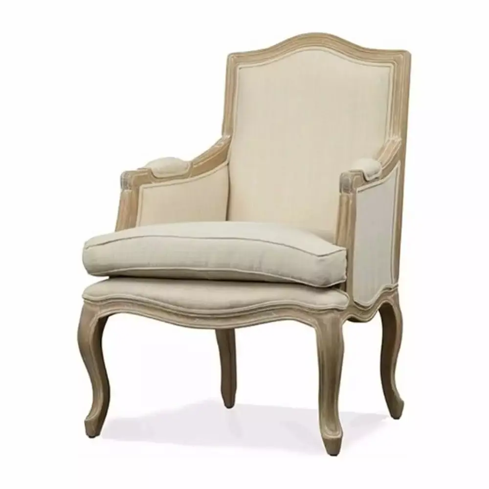 Baxton Studio Nivernais Traditional French Wood Accent Chair