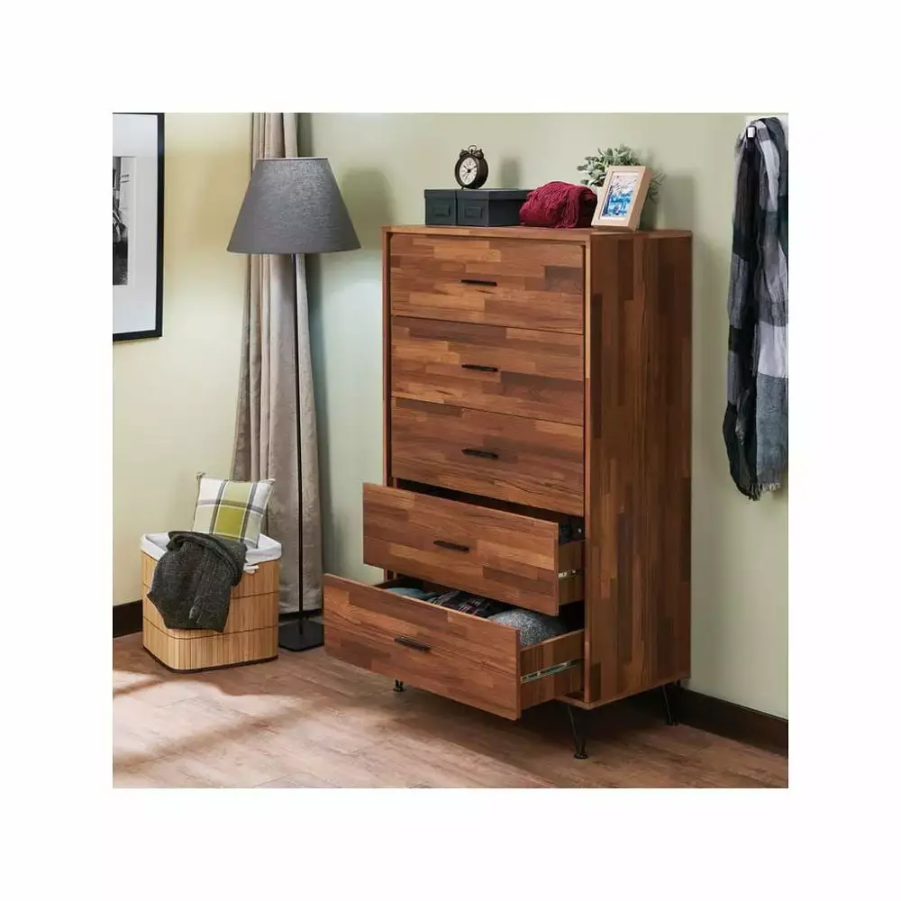 ACME Deoss Walnut Chest for Bedroom or Living Room