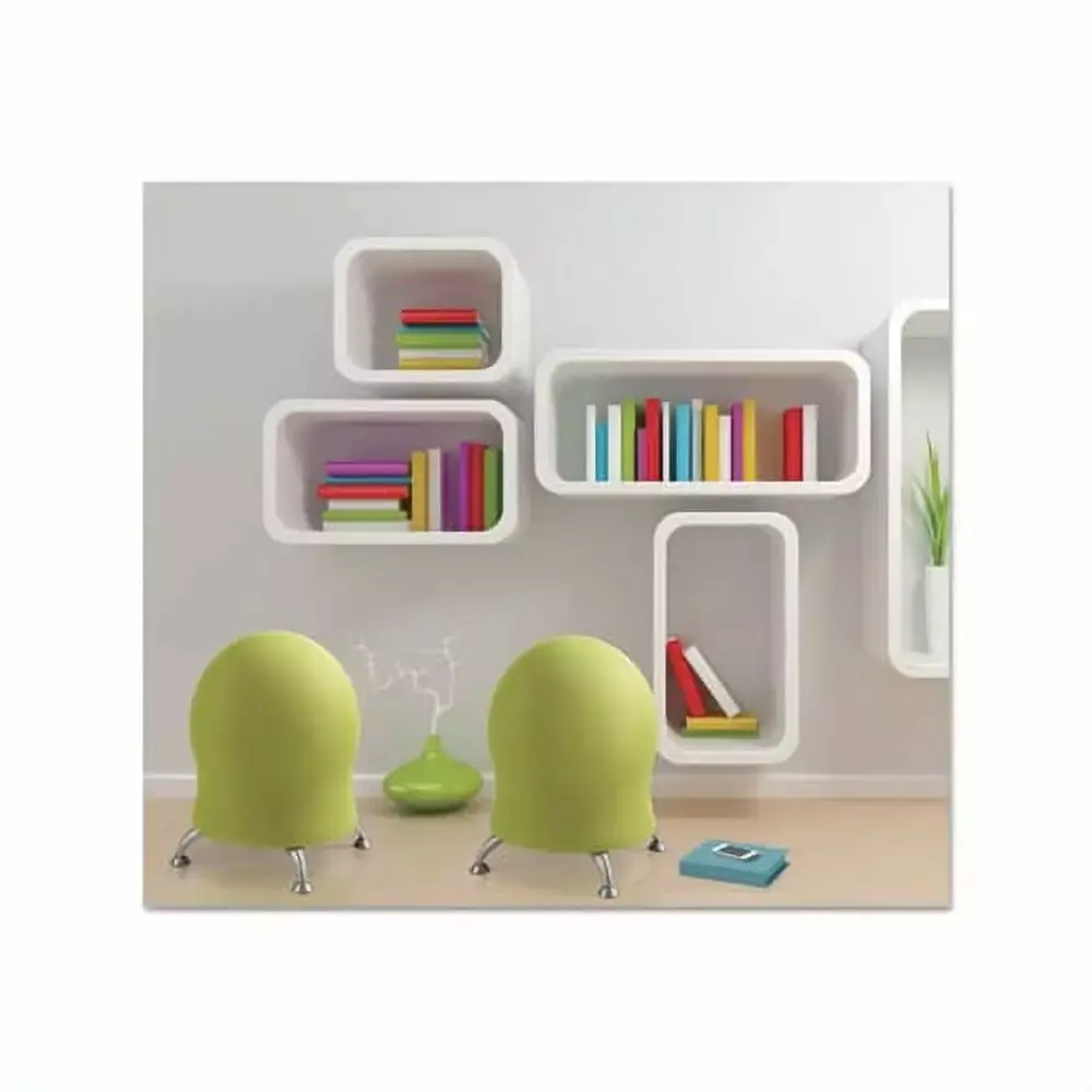 Zenergy Ball Chair Grass Seat Grass Back Silver Base Safco