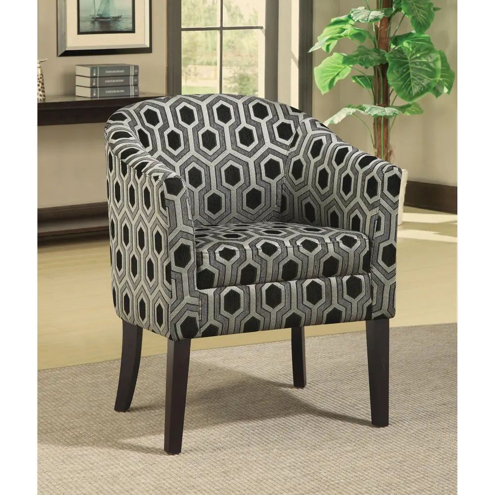 Diamond Modern Furniture COA Jansen Stationary Fabric Accent Chair 900435