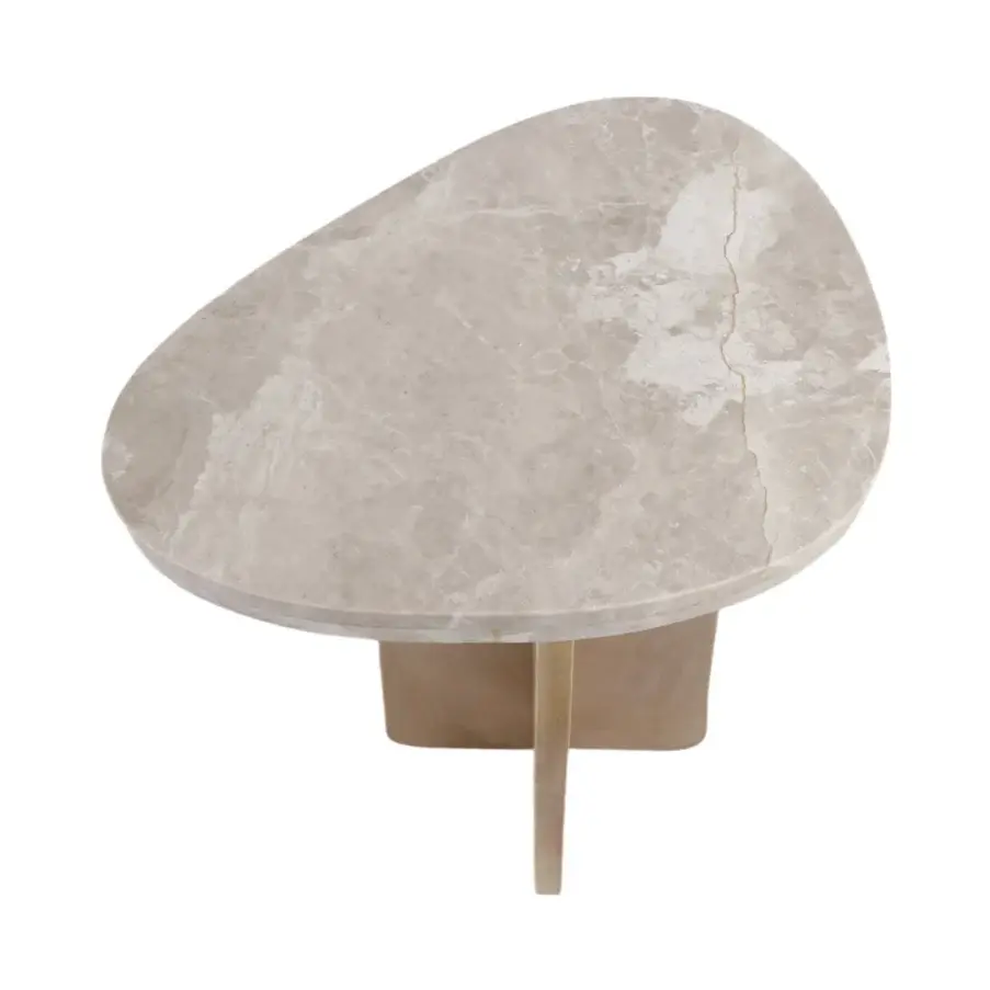 Upholstered Velvet Corvus Accent Table