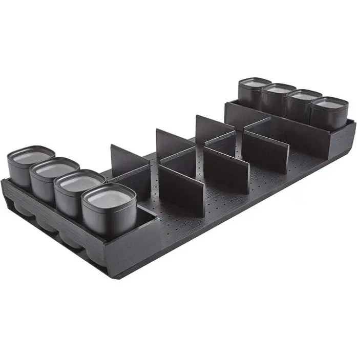 nobilia universal organization ash black storage containers AOSVN90N 90 cm