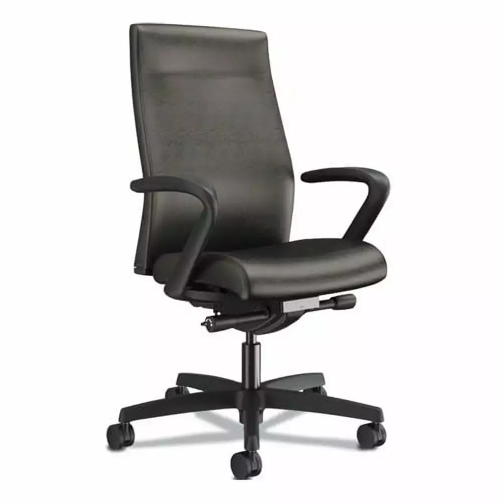 Hon Ignition Adjustable Back Height Task Chair Black Ergonomic Office Chair