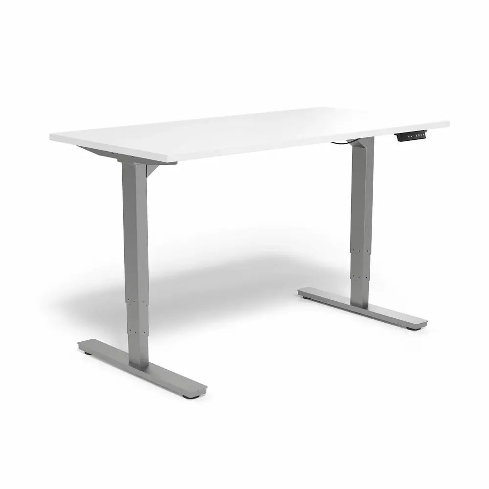 Union & Scale Essentials 26-52 Adjustable Desk White 2 Pack UN56206-CCVS