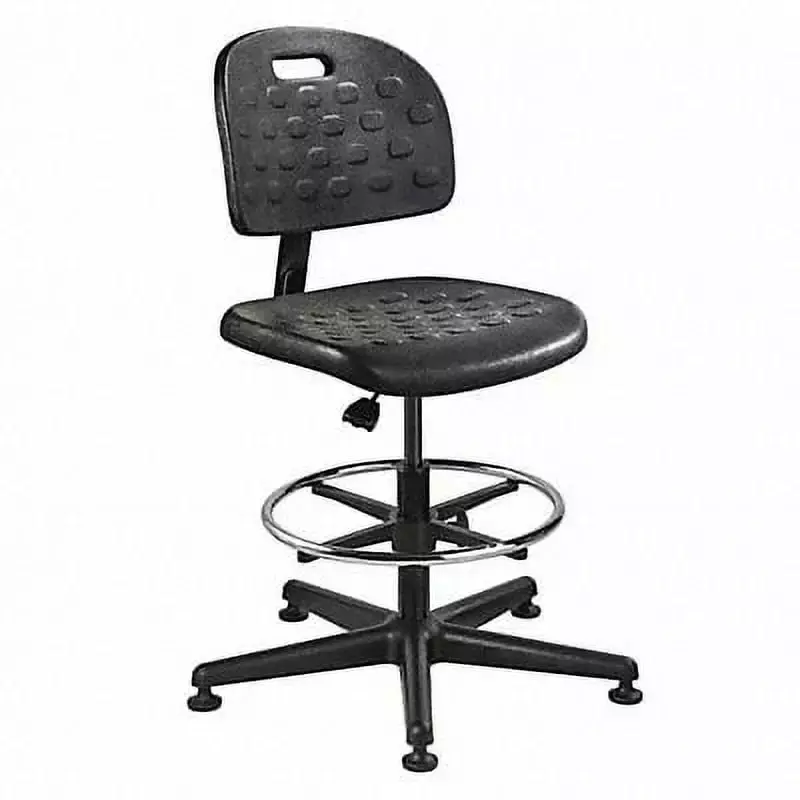 Bevco Task Chair Poly Black 18 to 26 Seat Height Adjustable Office Chair