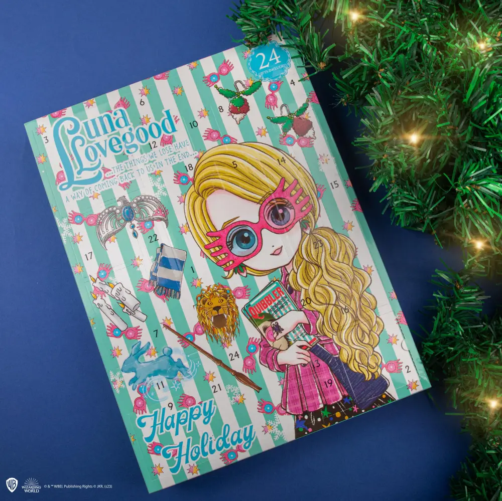 LED Illuminated Luna Lovegood Advent Calendar