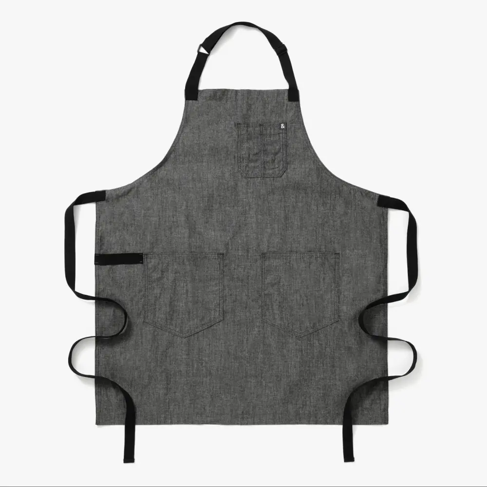 Essential Apron - Peppercorn Grey