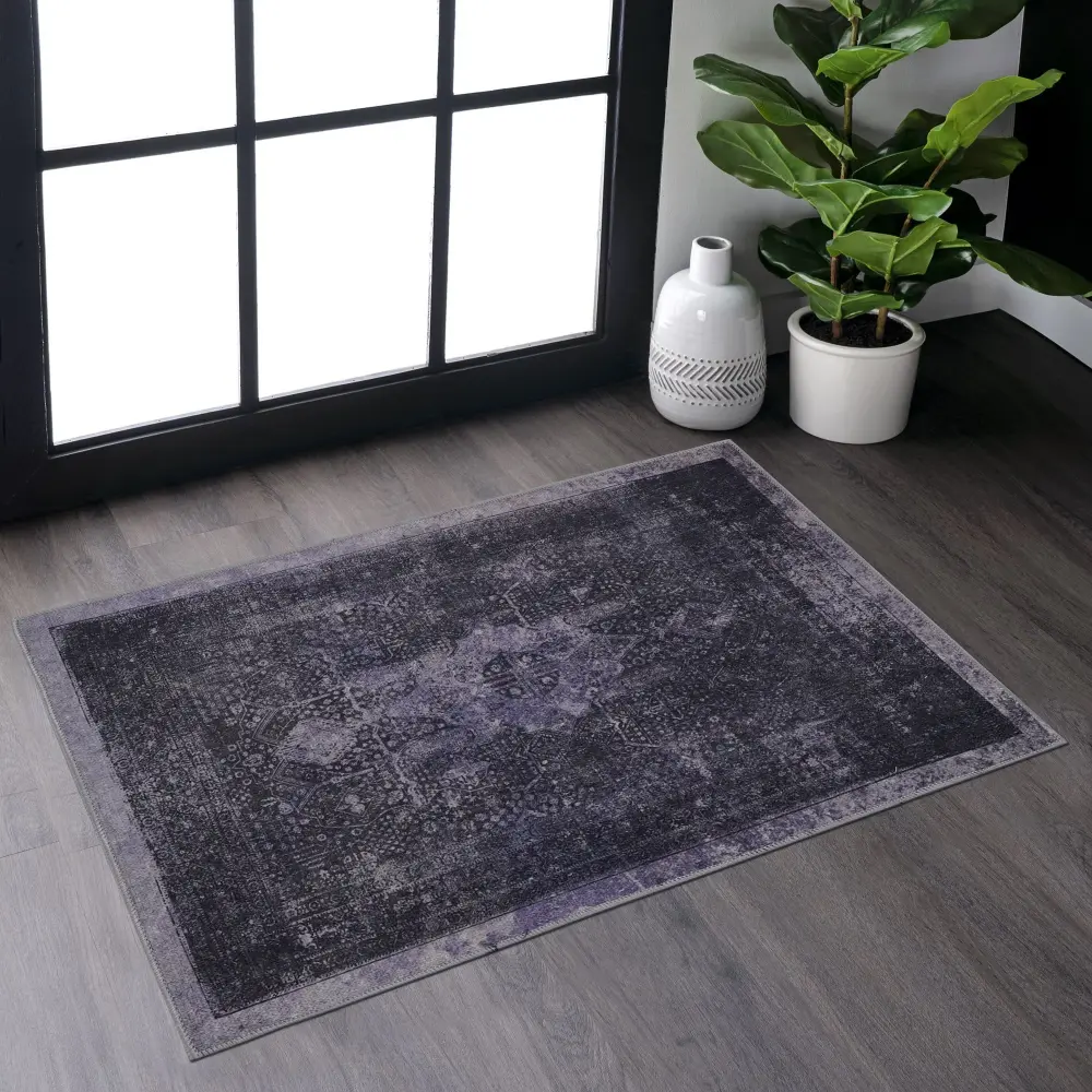Maval - Washable Area Rug (Eco-Friendly)