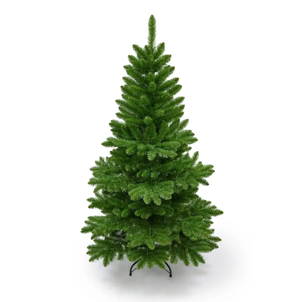 Artificial Christmas tree, Norwegian fir, crafted PVC film, height 160 cm Realistic Pot