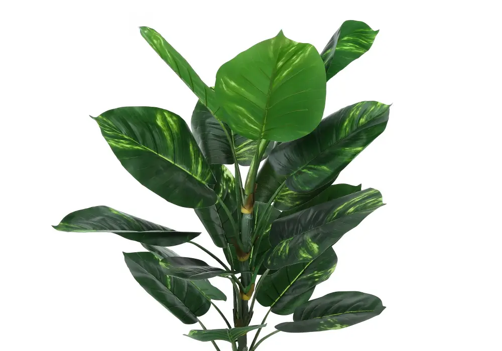54" Grande, Artificial Plant, Dieffenbachia Tree, Indoor, Faux, Fake, Floor, Greenery, Potted, Real Touch, Decorative - Gr...