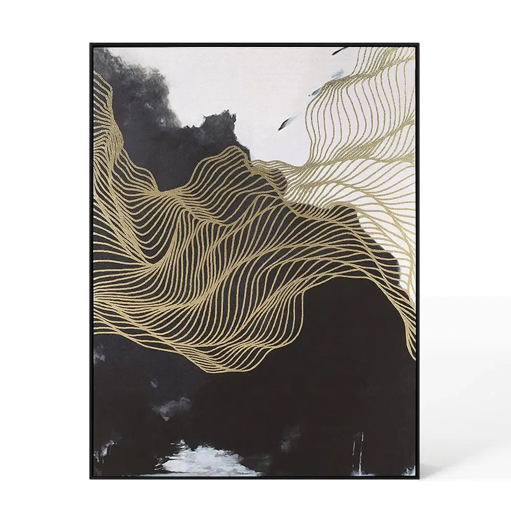 Abstract Wall Art - Design 31 Floating Frame