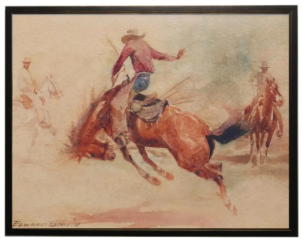Bucking Bronco Local Artist