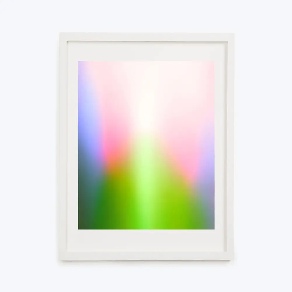 Large Scale Five Element Aura Framed