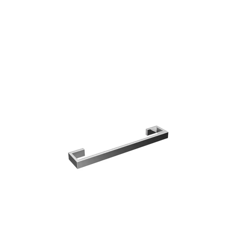 Porte-serviettes Fire 18" - Shiny metal